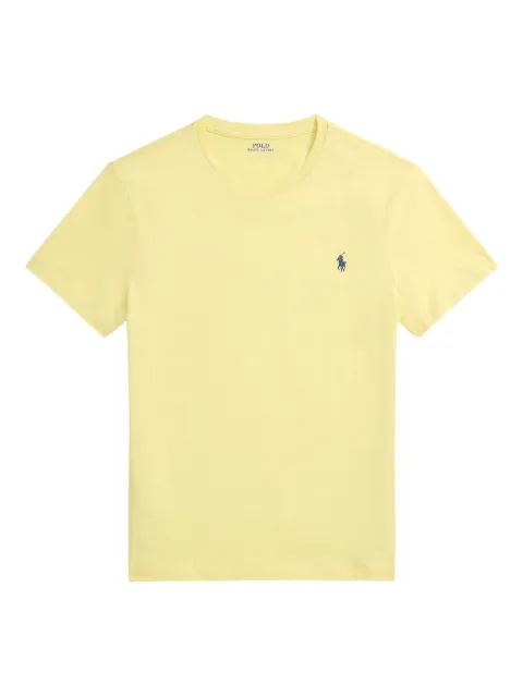 Polo Ralph Lauren logo crew-neck T-shirt Yellow 710671438435
