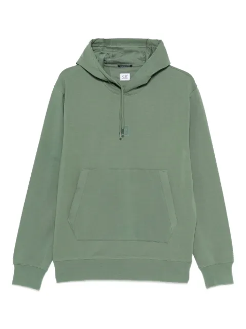 C.P. Company pocket-detail hooded sweatshirt Green 19CLSS023A006452W