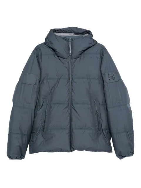 C.P. Company hooded padded jacket Blue 19CLOW009A110400A