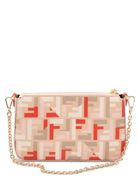 FENDI FF-motif shoulder bag Neutrals 8BS073AV1Y