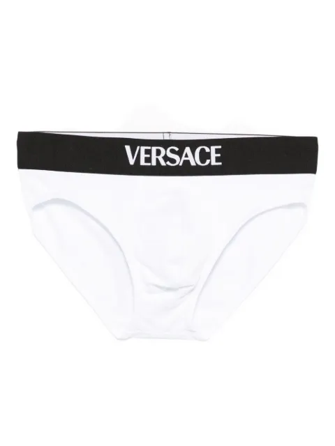 Versace cotton-jersey briefs White 10205401A14783