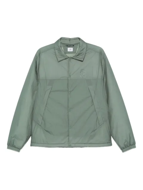C.P. Company panelled buttoned jacket Green 19CLOS035A110400A