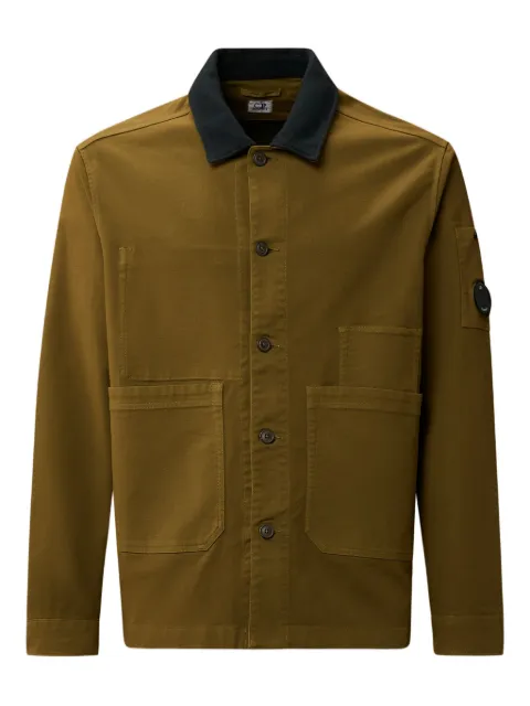 C.P. Company buttoned-pocket jacket Green 19CMOS286A110471G652