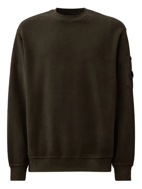 C.P. Company lens-pocket sweatshirt Green 19CMSS249A006614G978