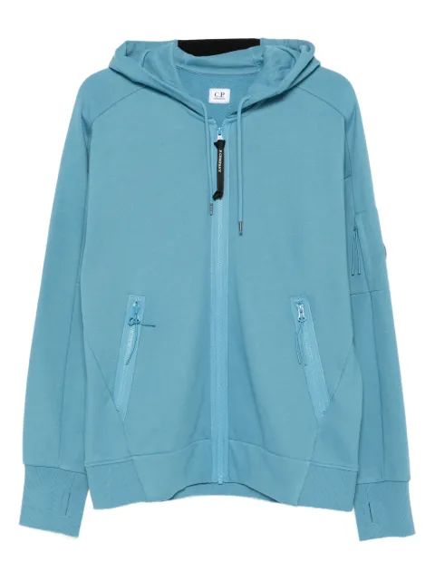 C.P. Company zip-up hoodie Blue 19CMSS716A005086W