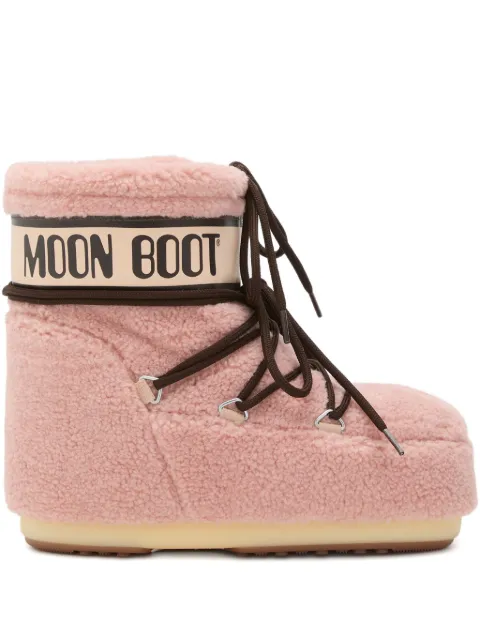 Moon Boot Icon Low fleece snow boots Pink 80D1409700