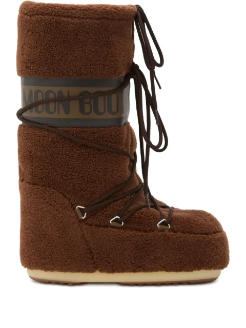Moon Boot Icon fleece boots Brown 80D1403080