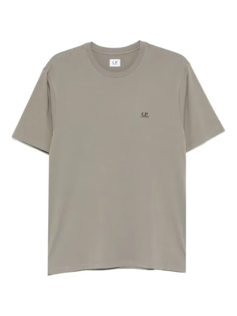 C.P. Company logo-print cotton T-shirt Grey 19CMTS725A005100W