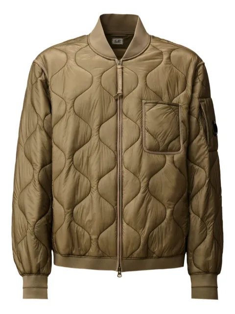 C.P. Company quilted bomber jacket Neutrals 19CMOW048A110158A356