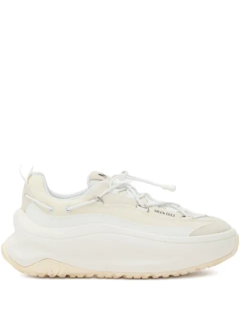 Moon Boot Moon247 Xlace suede sneakers White 80D2490100