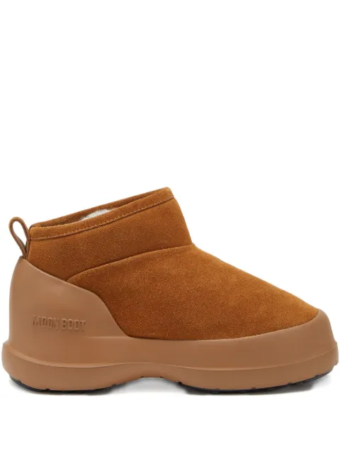 Moon Boot Mezzaluna suede low boots Brown 80D2500070
