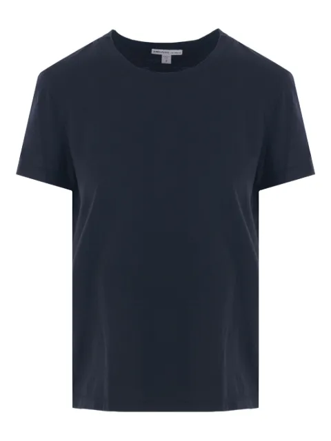 James Perse cotton T-shirt Blue WLJ3114DEE