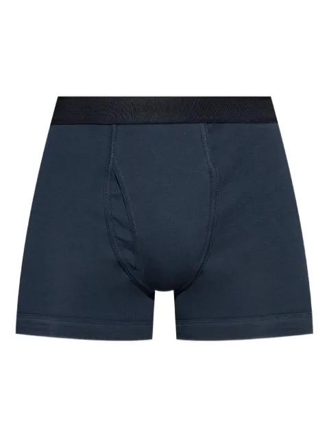 TOM FORD branded-waistband boxers Blue T4LC32040