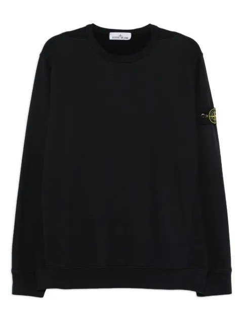 Stone Island Compass-motif sweatshirt Blue K2S156100028S0A20