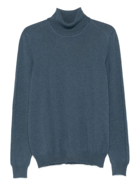 Fedeli turtleneck cashmere sweater Blue MU007005