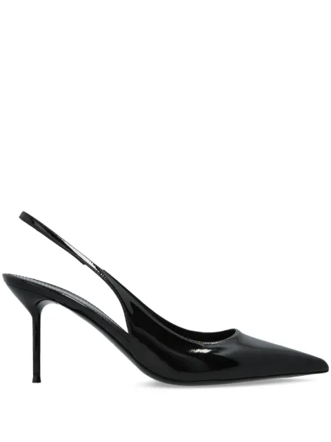 Paris Texas 70mm Lidia slingback pointed-toe pumps Black PX1635XVN01
