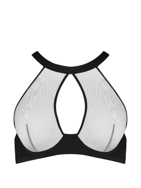 Maison Close Pure Tentation plunge bra Black 563343