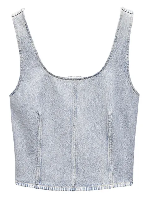 rag & bone denim vest Blue WCW25SA003PT03