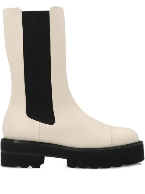 Stuart Weitzman Presley Chelsea ankle boots Neutrals PRESLEYULTRALIFTBOOTIECHIOAT
