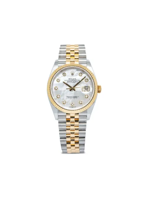 Rolex pre-owned Datejust 36mm Silver 126233
