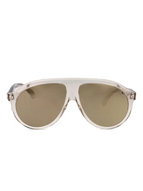 Moncler Eyewear Fhaite pilot-frame sunglasses Neutrals ME6001
