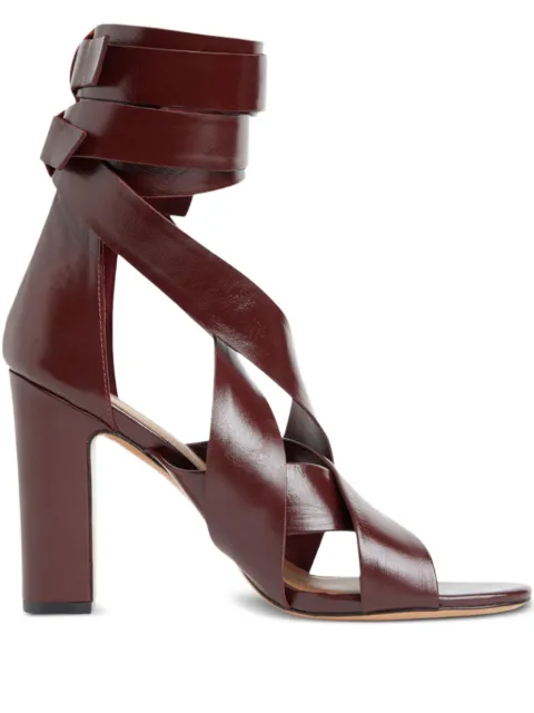 Cynthia Rowley 100mm Cece sandals Red 25S1SH02LE