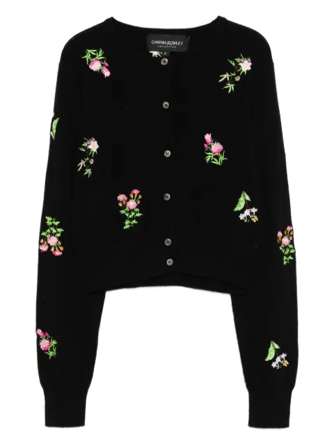 Cynthia Rowley Forget Me Not cardigan Black 25S1ST08KN