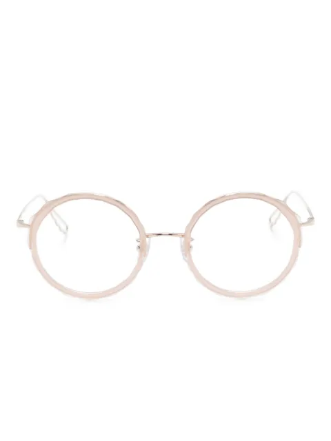 Megane and Me Gina round-frame glasses Silver GINA
