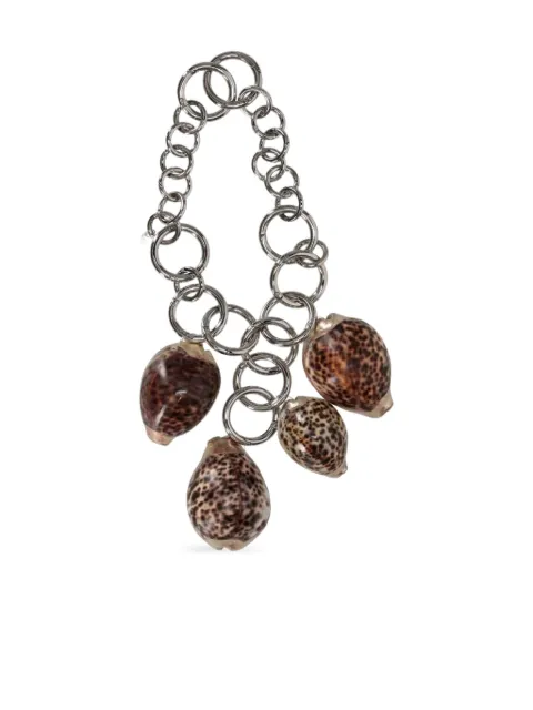 Niccolò Pasqualetti shell-charm chain bracelet Silver NP07G020CHAI