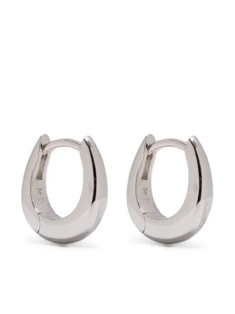 Tom Wood Liz huggie earrings Silver 101487TW