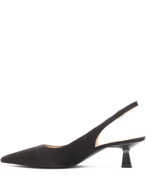 Stuart Weitzman 50mm Stuart Sculpt pointed-toe pumps Black SL438SUE