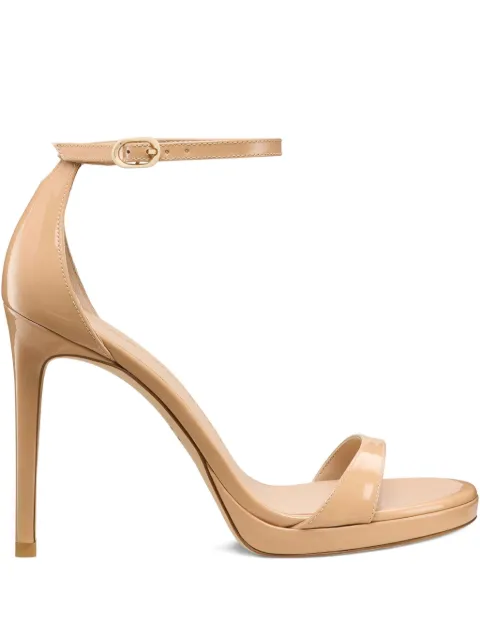 Stuart Weitzman platform ankle-strap sandals Neutrals SL453PAT