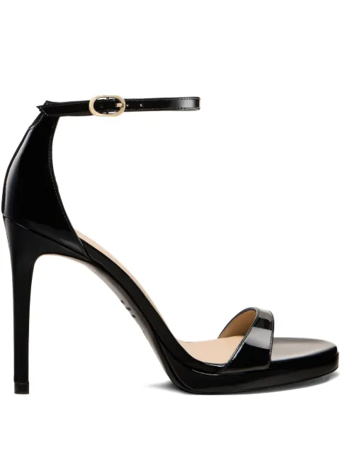 Stuart Weitzman platform ankle-strap sandals Black SL453PAT