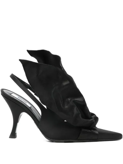 Moschino bow-detail slingback pumps Black MA1021AC0NM40