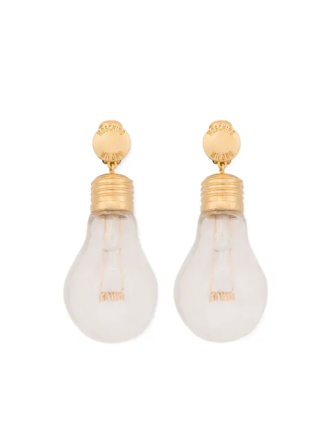 Moschino bulb-motif earrings Gold A91138407