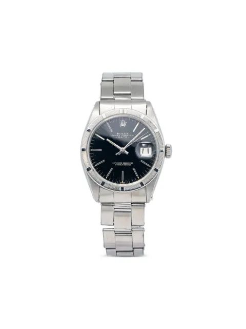Rolex pre-owned Oyster Perpetual Date 35mm Silver 1501