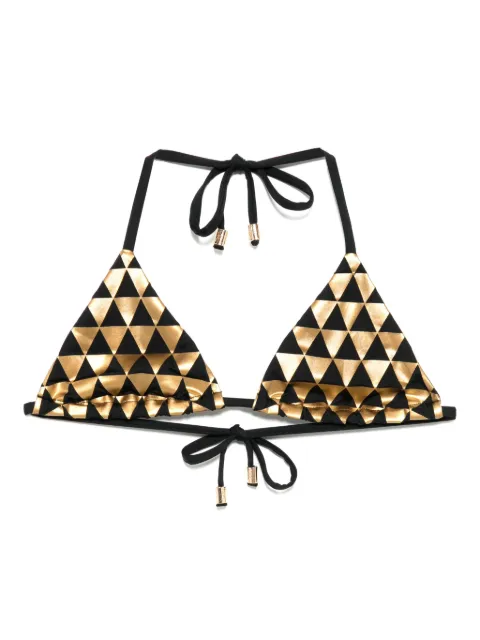 Cynthia Rowley Olympia bikini top Black 25S1SW01PL