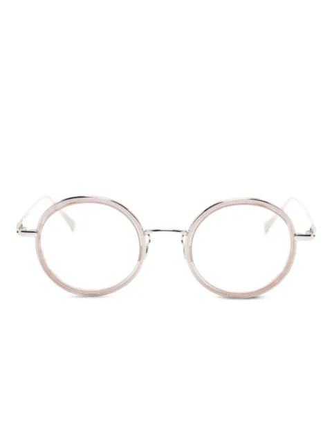 Megane and Me Rachael round-frame glasses Silver RACHAEL