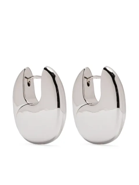 Tom Wood medium Pebble sterling-silver earrings Silver 101499TW