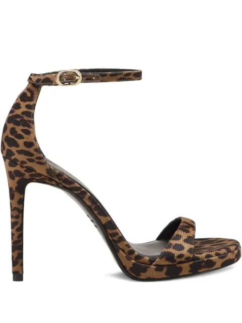 Stuart Weitzman platform ankle-strap sandals Brown SL454LOD
