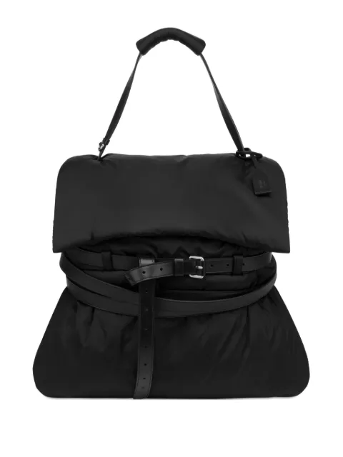 Moschino quilted belted shoulder bag Black MC4246PP0NON2