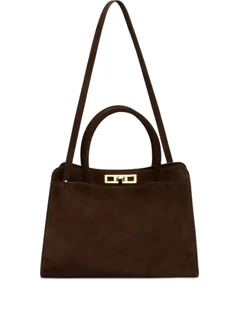 Fabiana Filippi suede tote bag Brown BGD215A851L8070000