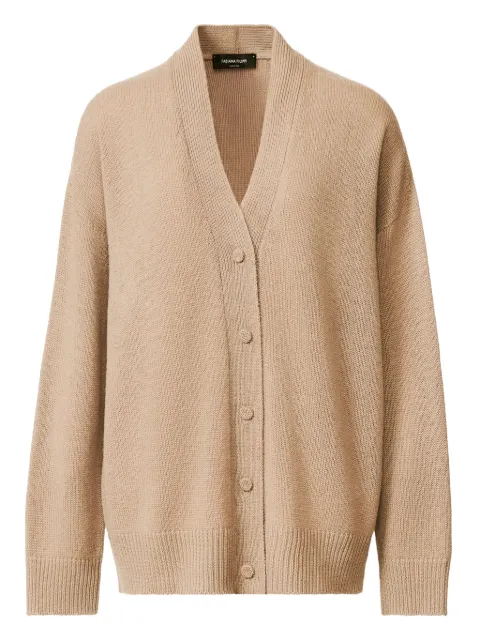 Fabiana Filippi V-neck cardigan Neutrals MAD215F014N9000000