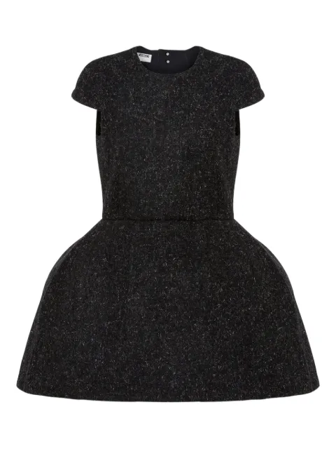Moschino balloon short-sleeved mini dress Black A04015414