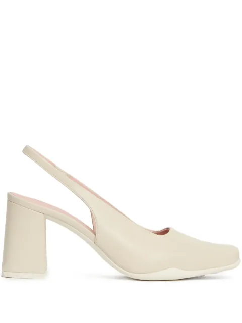 Fabiana Filippi 75mm slingback pumps Neutrals ASD225A981L8270000