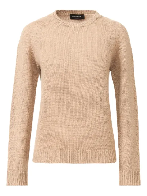 Fabiana Filippi round-neck cashmere jumper Neutrals MAD215F012N9000000