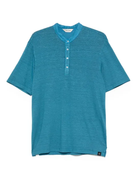 Gran Sasso Henley short-sleeves T-shirt Blue 6010878616