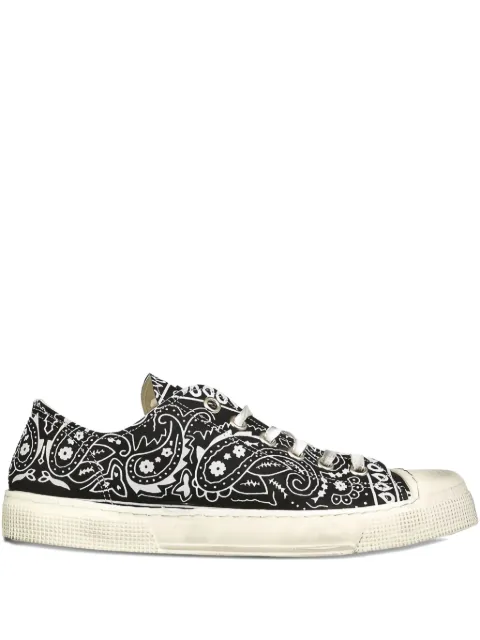 METAL GIENCHI x Jean Michel bandana-print sneakers Black GXULOWN000BANDNERO