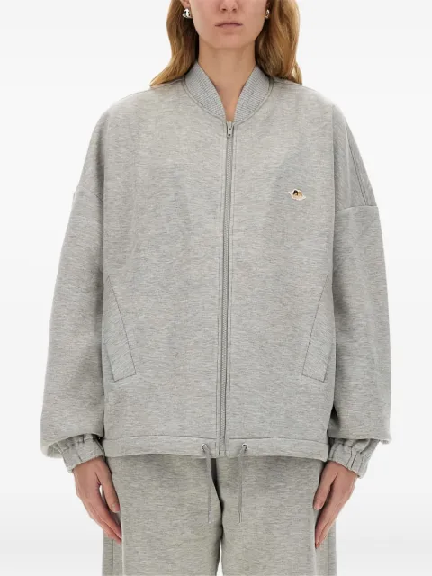 Fiorucci zip-up bomber jacket Grey U01FMOJA271NE01GY01GREY