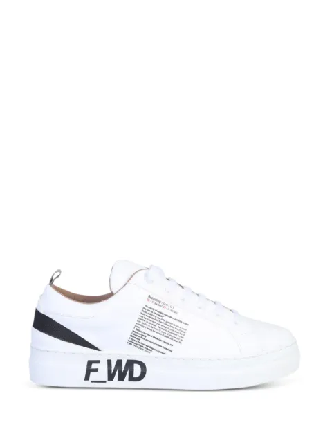 F_WD text print sneakers White FW33050A10074101